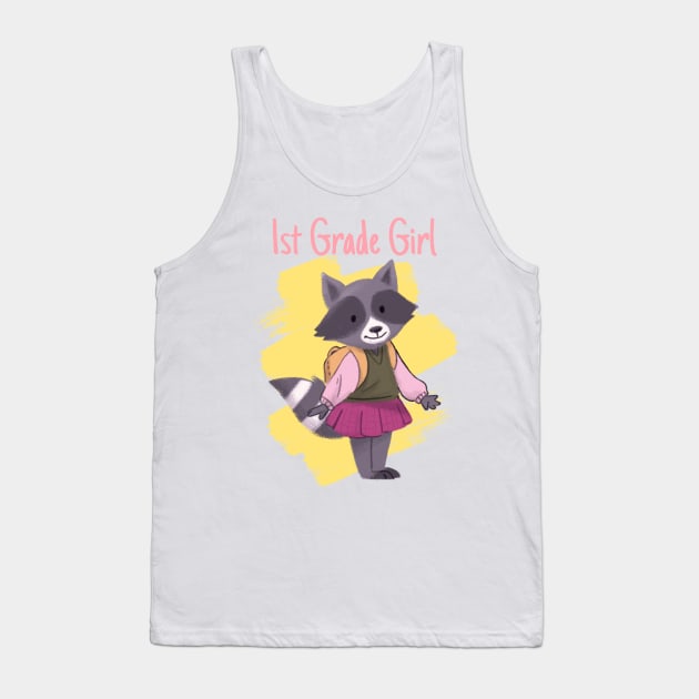 First Grade Girl Tank Top by I Love My Family